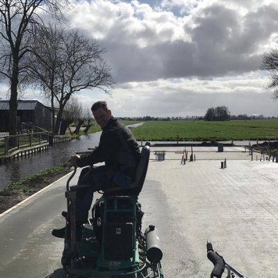 betonvloer storten